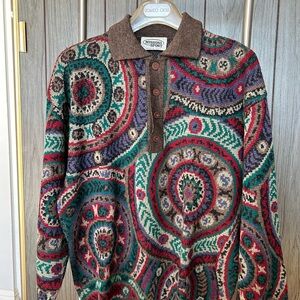 Missoni Vibrant Geometric Men's Sweater